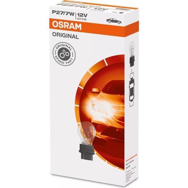 OSRAM Original P27/7W-halogeenipolttimo 12V 27/7W W2,5x16d 2800K 3157
